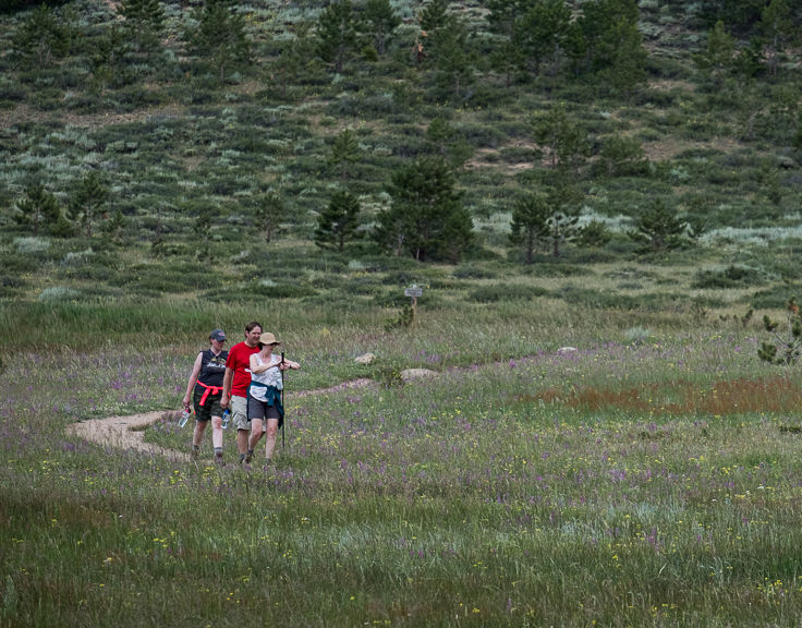 End of Bear Lake to Howell Park Trail, Entering Howell Park