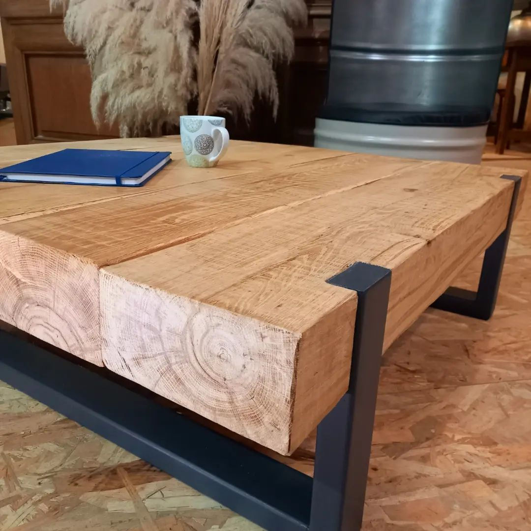 Table Basse Chêne Massif
