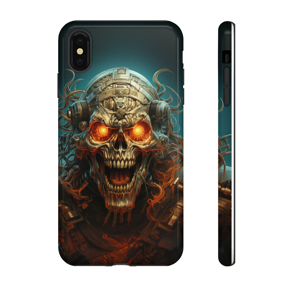 Thumbnail: EVIL SKULL TOUGH CASES [ 46 SIZES]