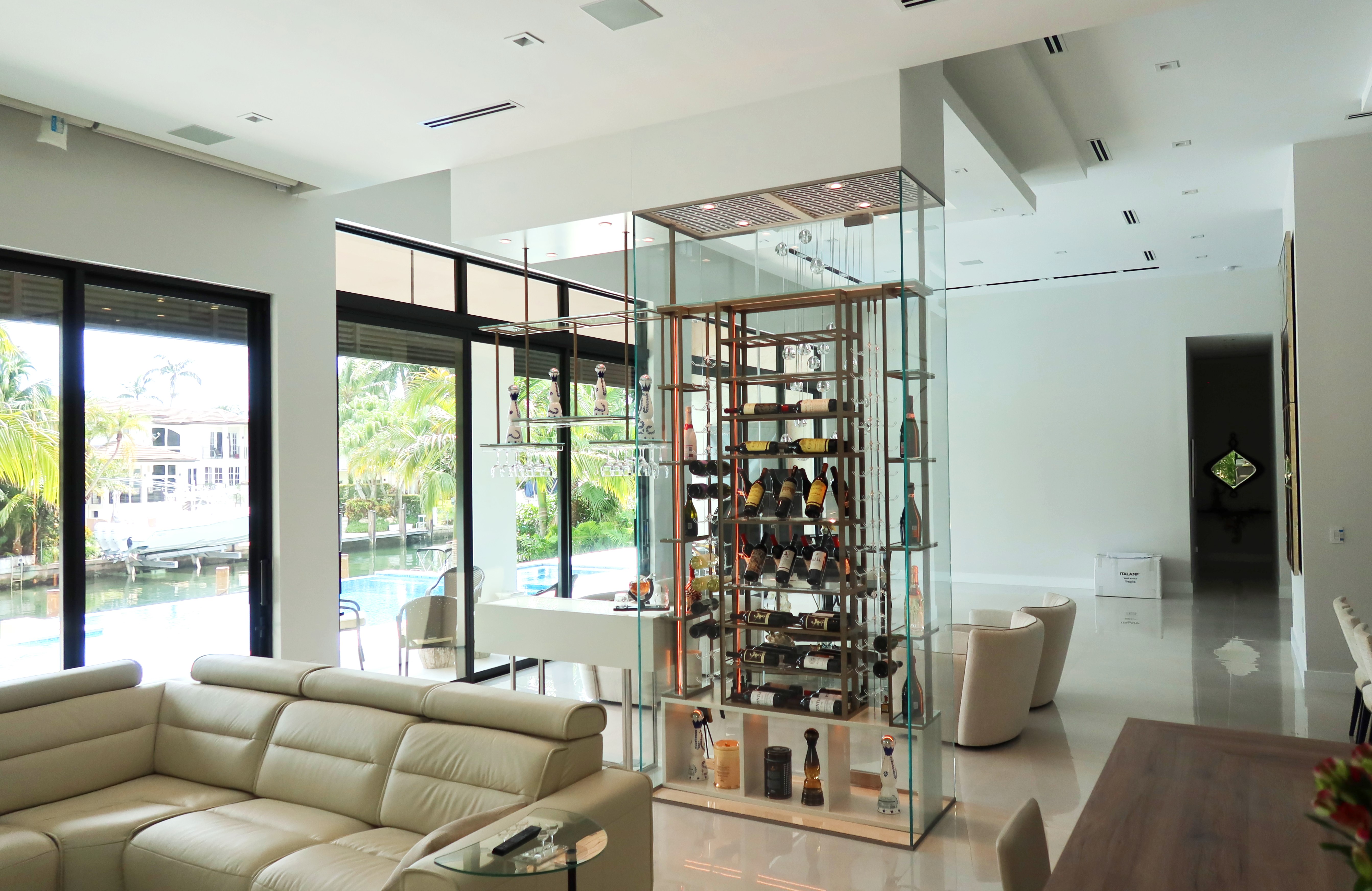 Coral Gables Bar luxury wine cellar bar FL – Dragon Cellars