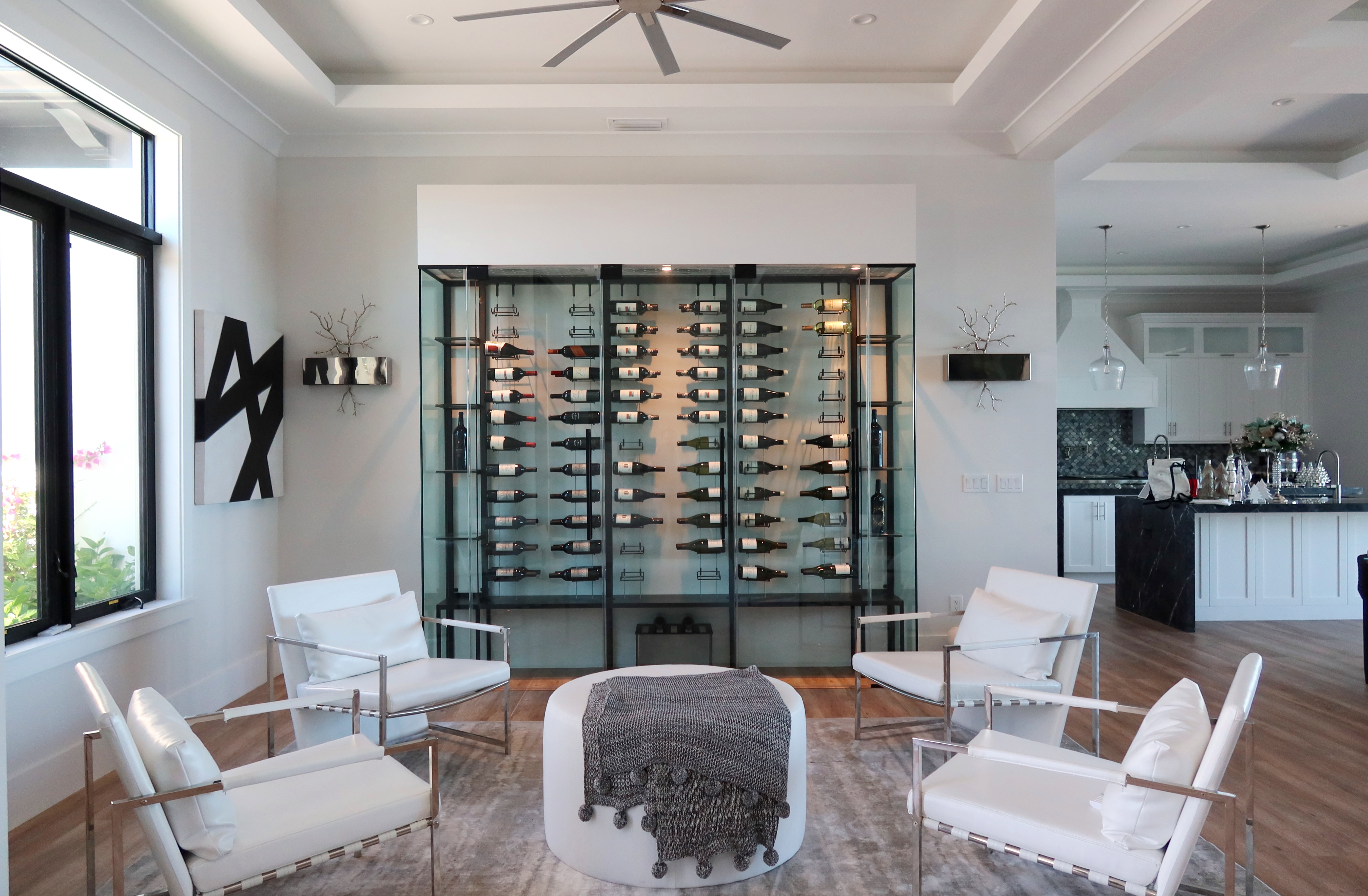 North Palm Beach custom wine wall FL – Dragon Cellars