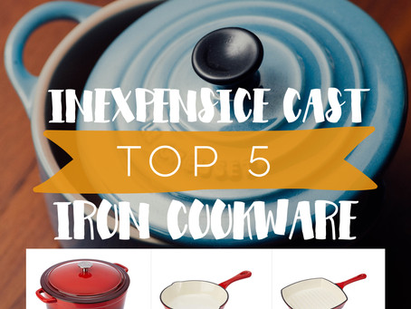 TOP 5: Inexpensive Cast Iron Cookware