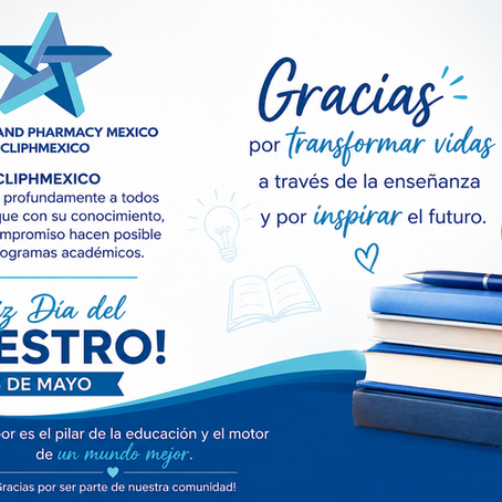 En CLIPHMEXICO agradecemos profundamente a todos los docentes que con su conocimiento, vocación y compromiso hacen posible nuestros programas académicos.
