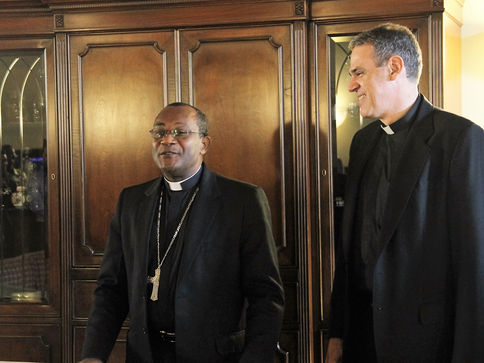 Un Vescovo di Haiti con noi