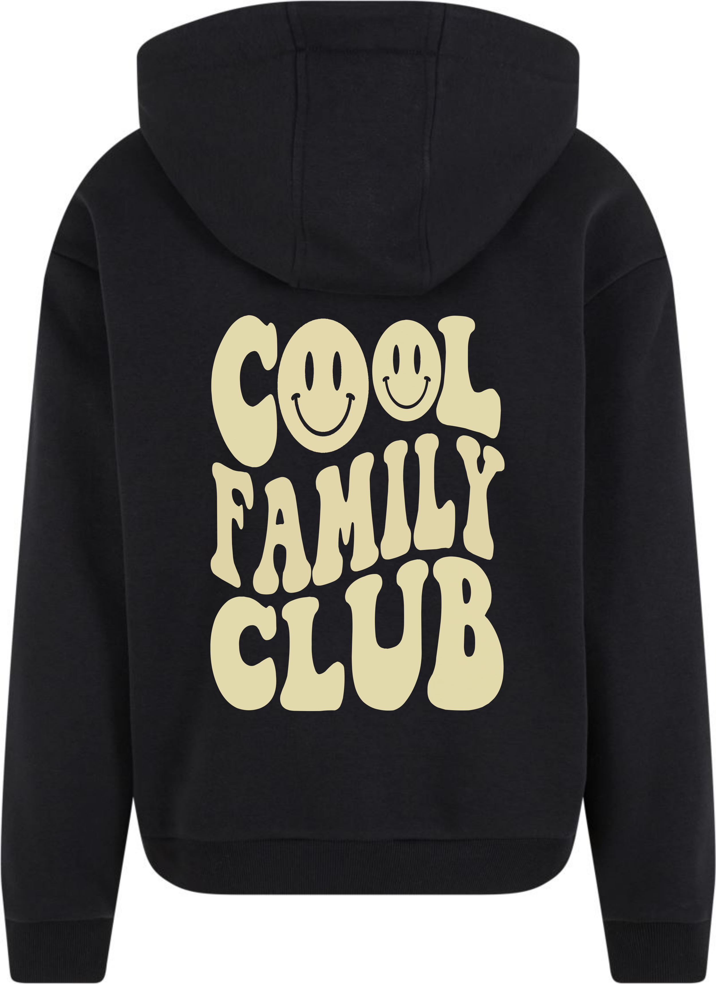 Hoodie Family Club // schwarz