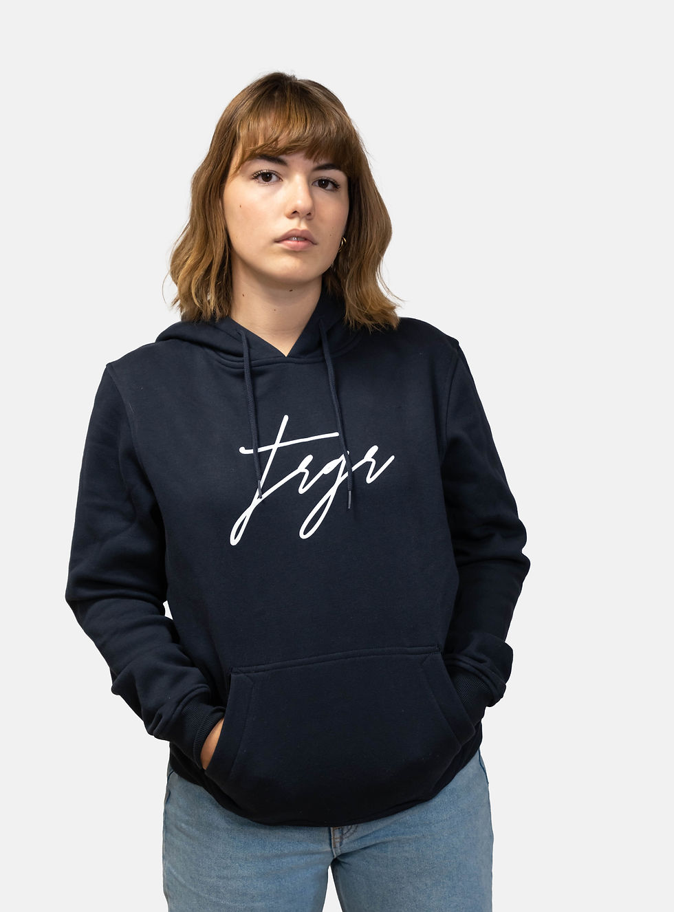 Miniaturbild: Hoodie Unisex trgr // navy