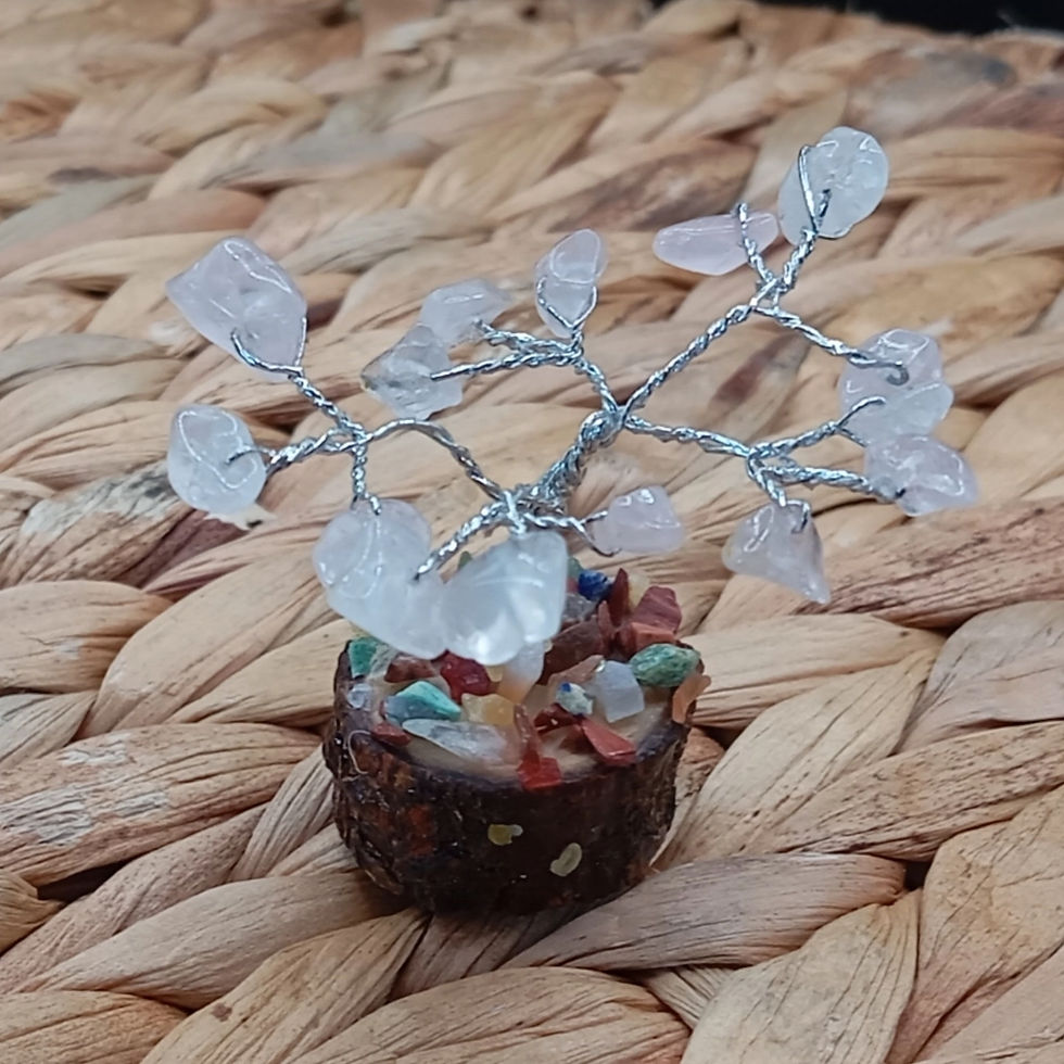 Arbre Quartz rose
