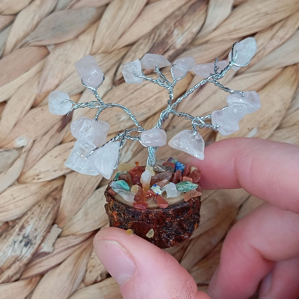 Miniature : Arbre Quartz rose