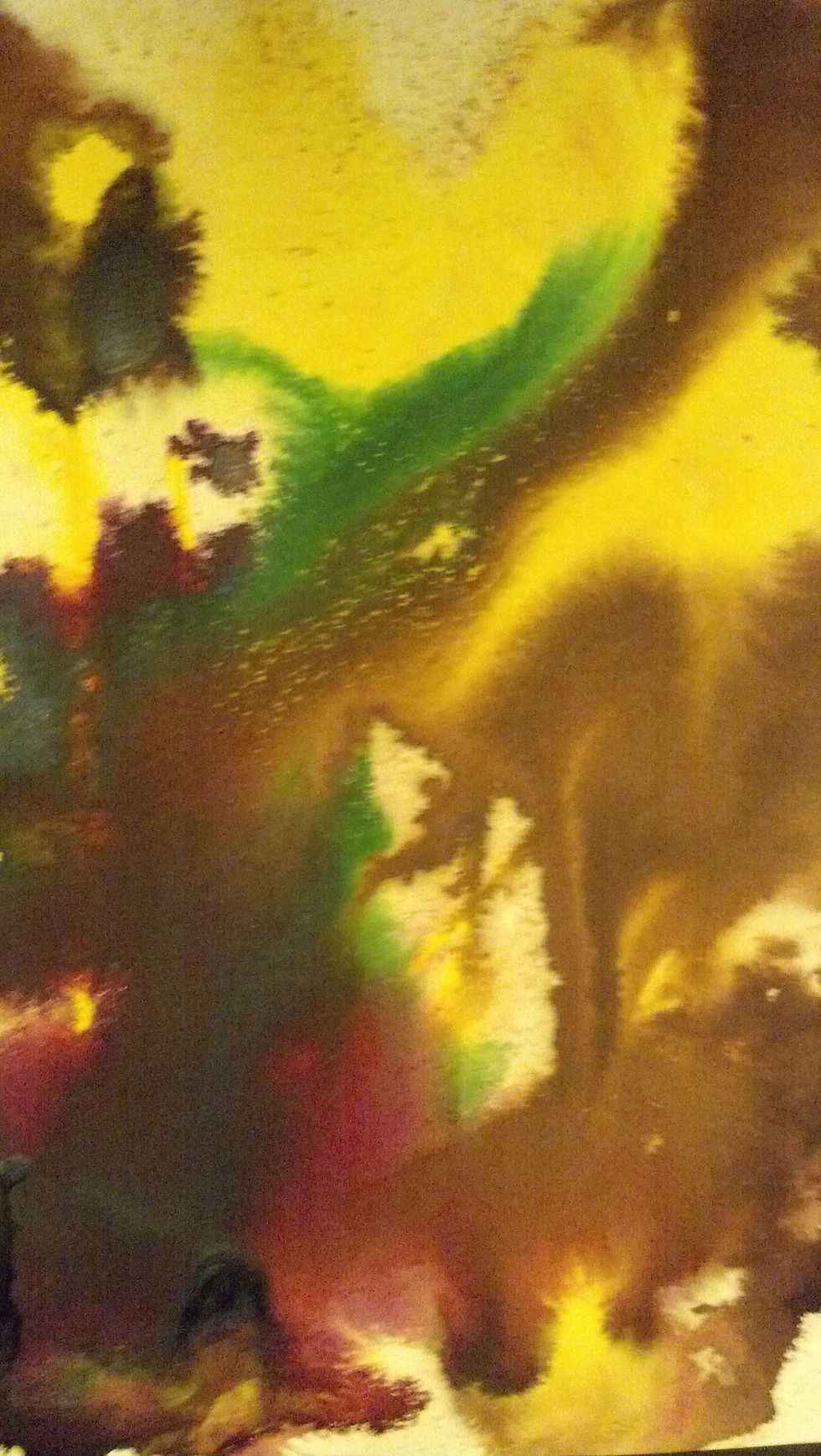 Sepia River Flowing, 11"x17" $240.00