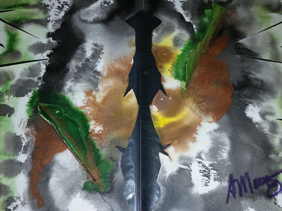 Standing Totem, 11"x17" - $400.00