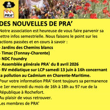 LETTRE D'INFOS PRA' JUIN 2026