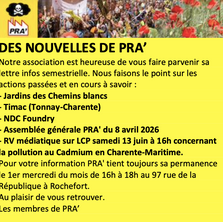 LETTRE D'INFOS PRA' JUIN 2026