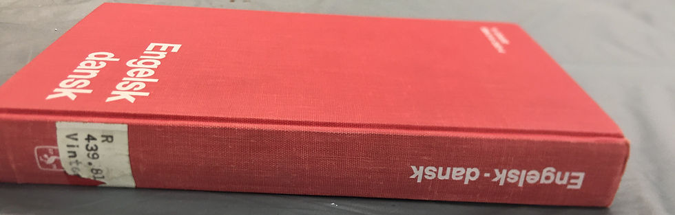 Thumbnail: English - Danish Gyldendal Red Dictionary