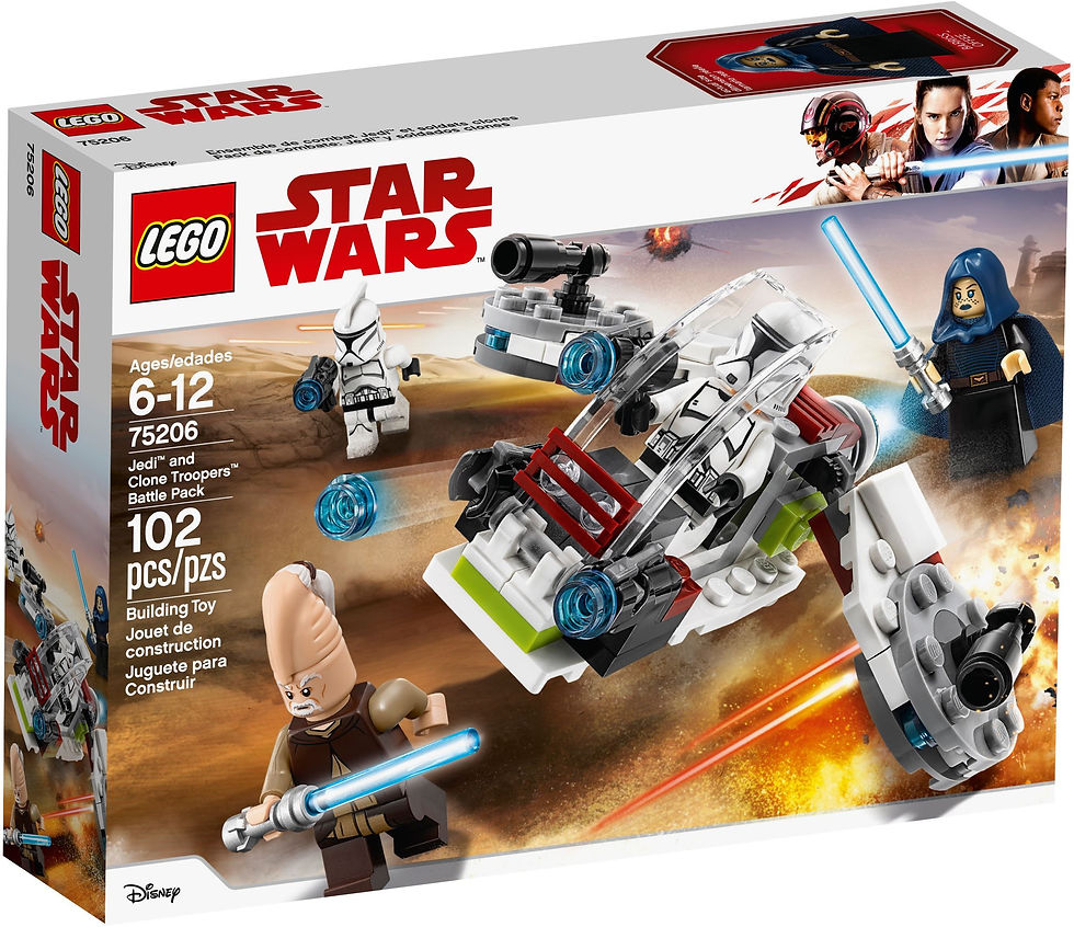 Thumbnail: LEGO 75206 Star Wars Jedi and Clone Troopers Battle Pack