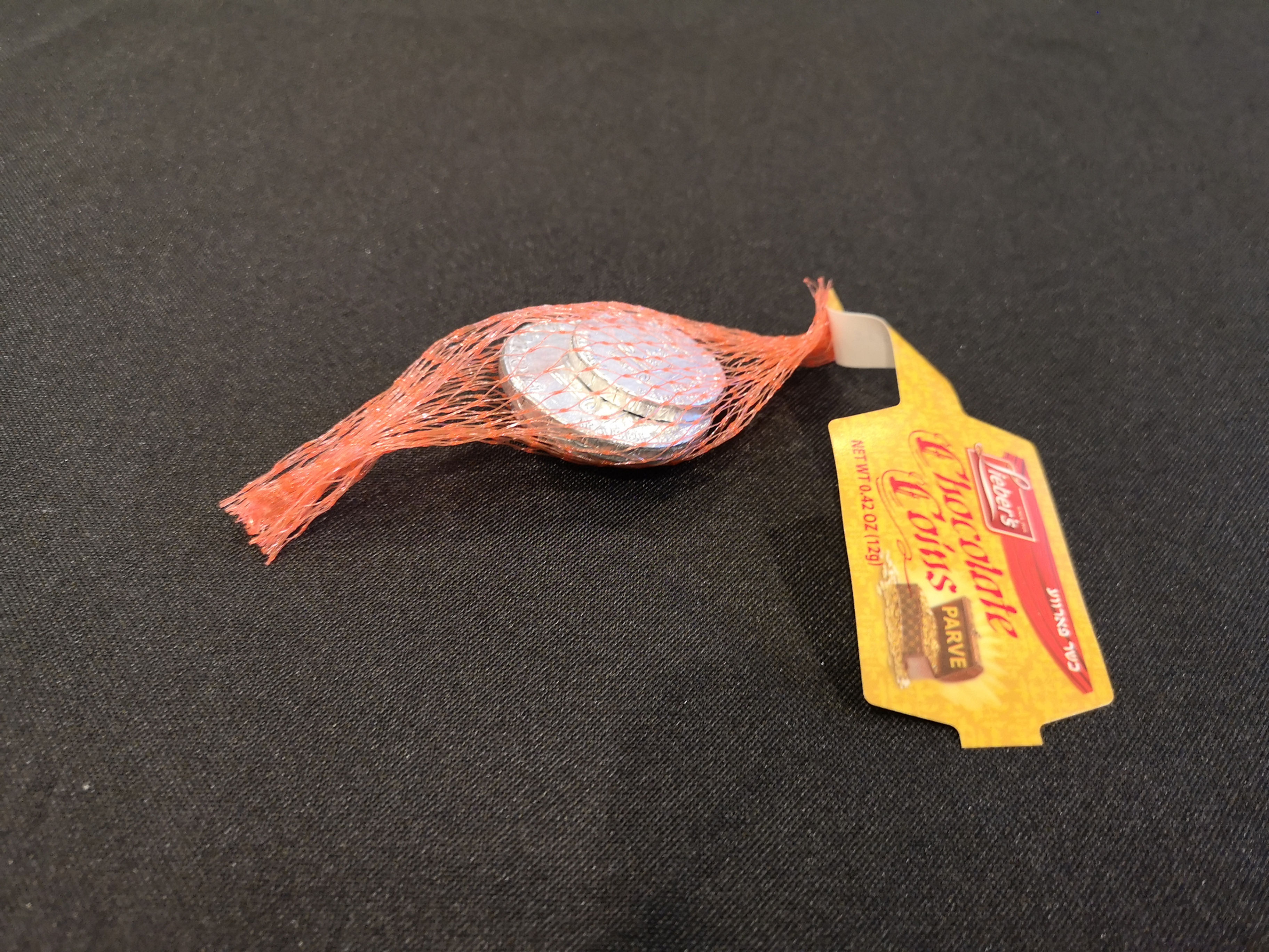 Lieber's Bittersweet Chocolate Gelt Coins