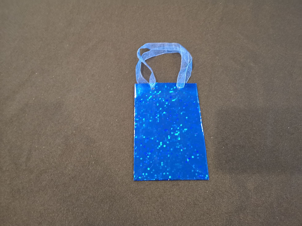 Thumbnail: Shiny Foil Small Gift Bag (4x6)