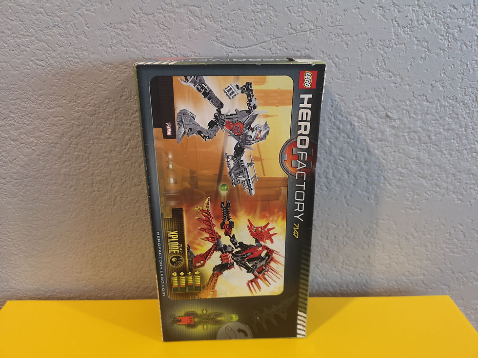 Thumbnail: LEGO HERO FACTORY (7147) XPLODE Action Figure NEW, SEALED
