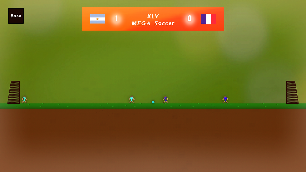 משחק שתיים על שתיים בעולם גדול עם כדור קרח MEGA Soccer מודים