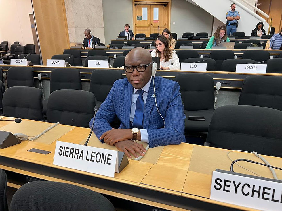 NaCSA Commissioner Arrives in Geneva for 77th UNHCR ExCom Meeting...