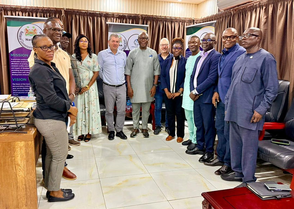 NaCSA Hosts German Mission Team Ahead of on-site assessment mission...