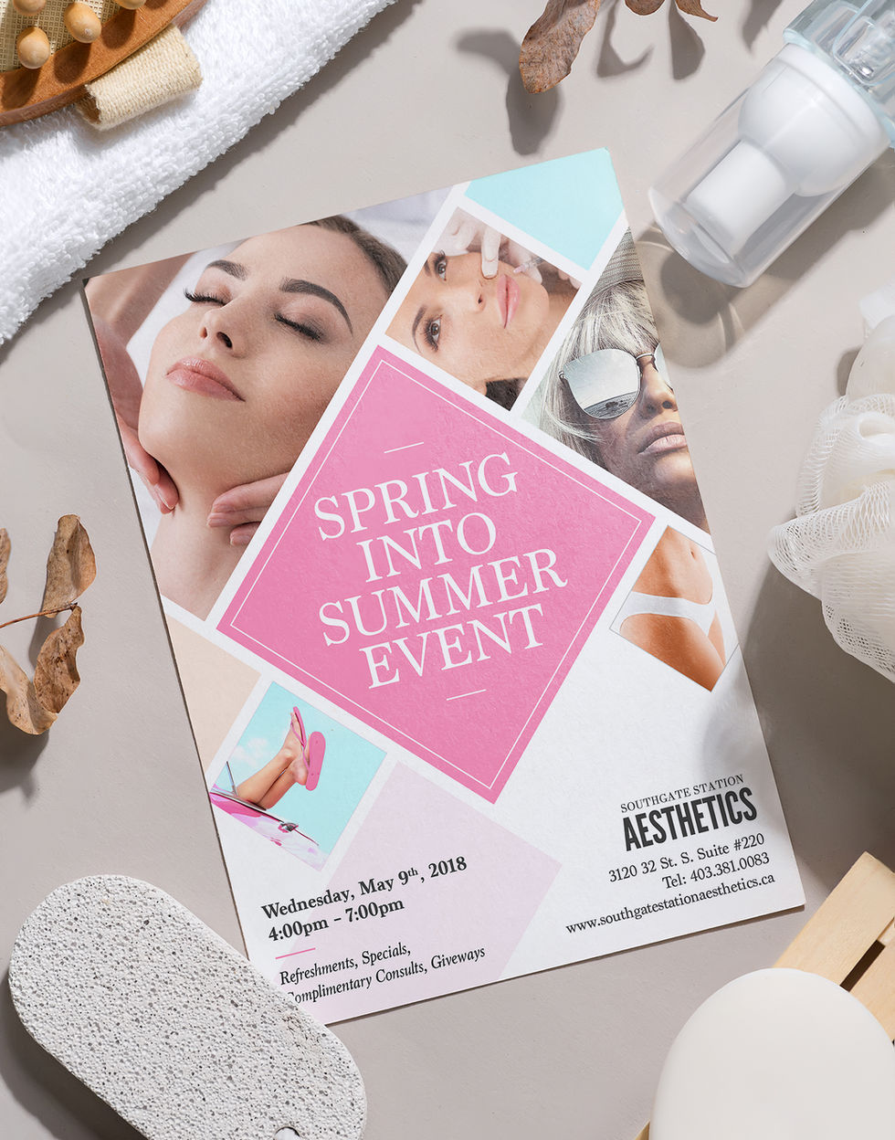 Promotional Postcard Mock-up