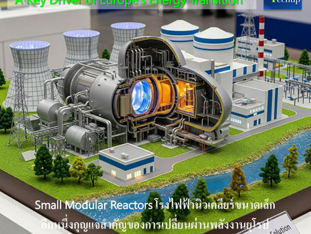 ♻️ Small Modular Reactors (SMRs): อีกหนึ่งกุญแจสำคัญของการเปลี่ยนผ่านพลังงานยุโรป