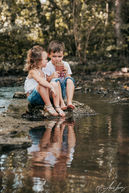 Portrait famille extérieure