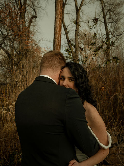 Bride and groom Utah wedding photographer