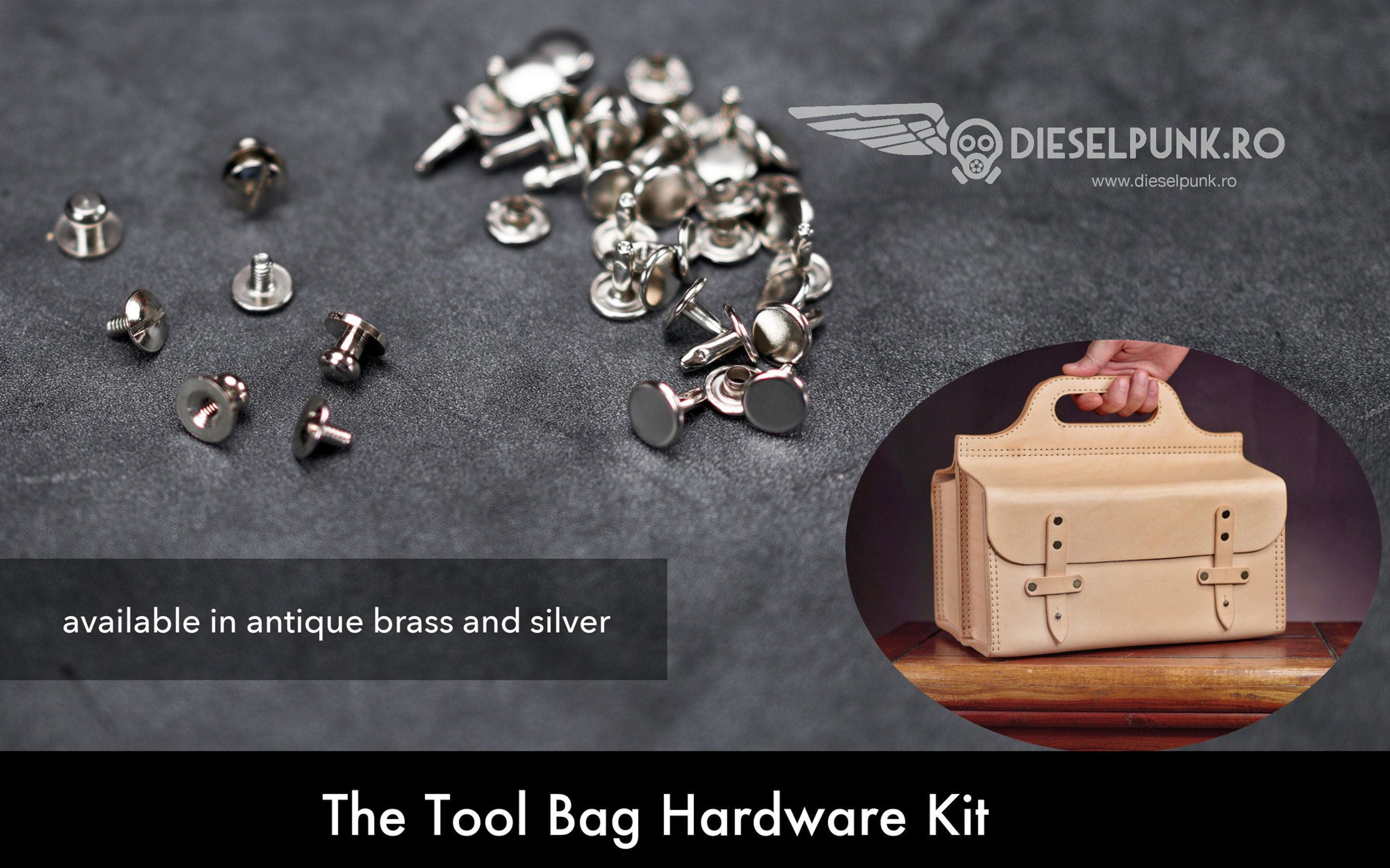 Dieselpunk.ro tool bag hardware kit
