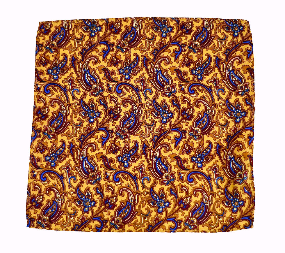 "Dubai Desert Mirage" Pocket Square