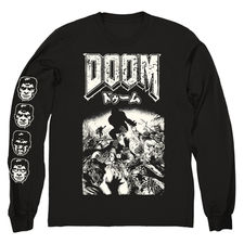 Doom video game long sleeve shirt design