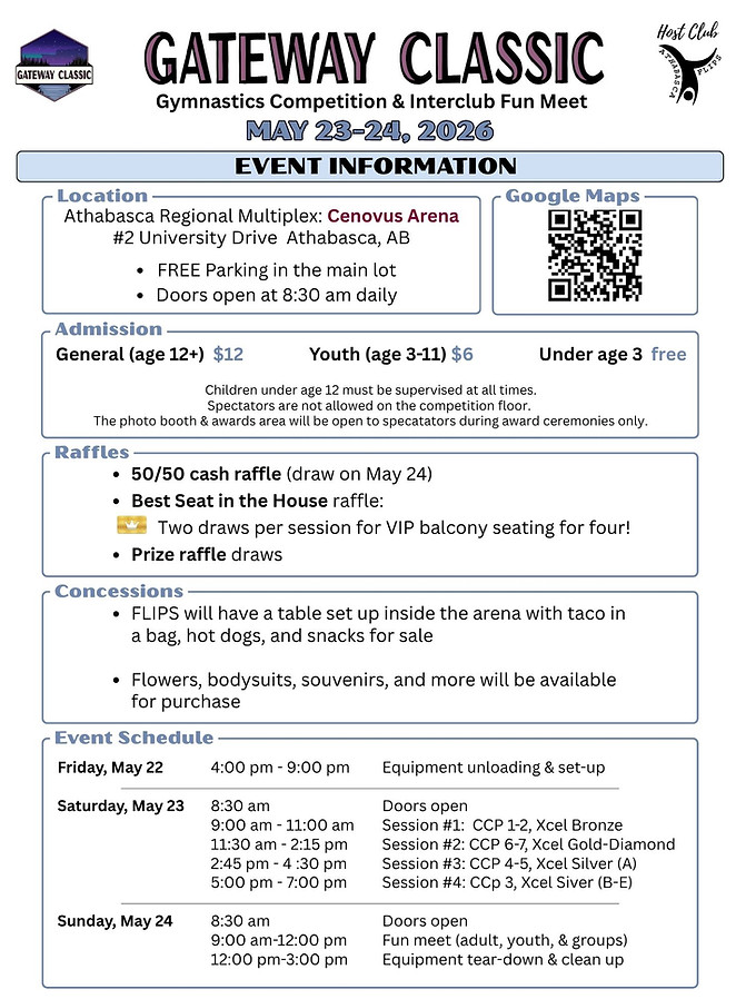 GatewayClassic 2026 Event Schedule
