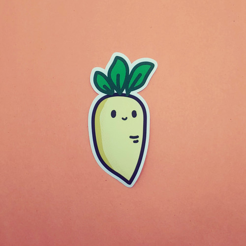 Radish Sticker | Lemons At Home
