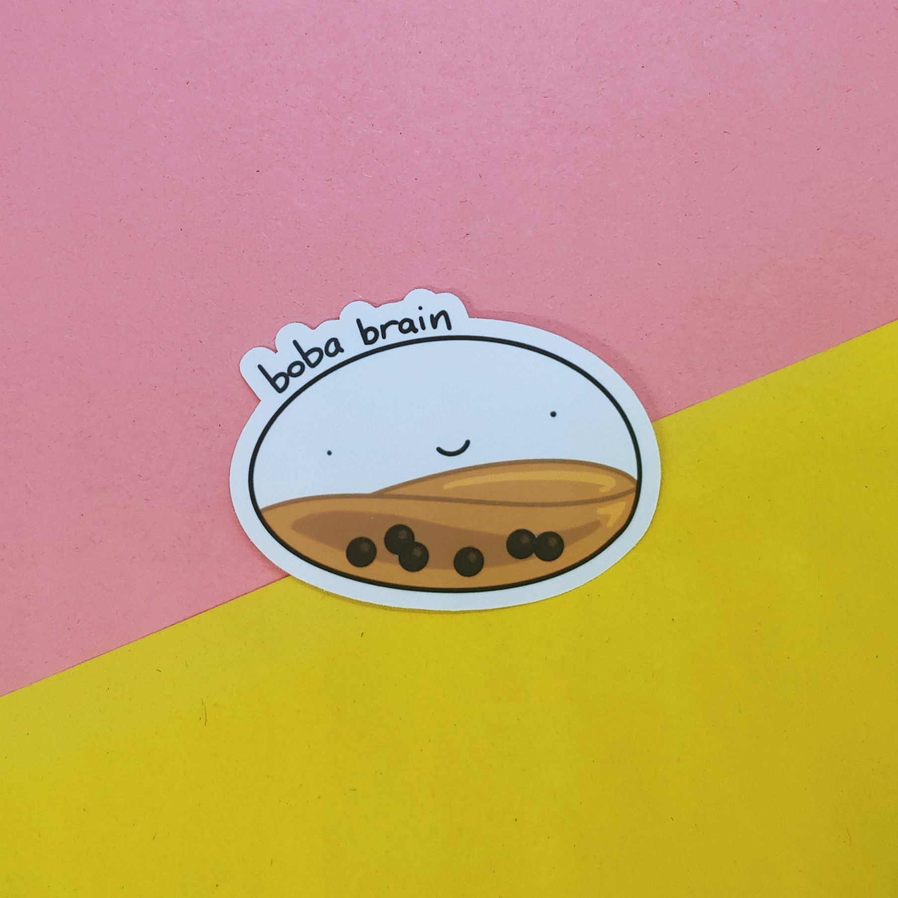 Boba Brain Mochi Sticker