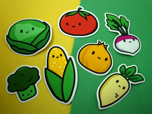 Garden Variety Vol. 1 Sticker Pack | Lemons At Home