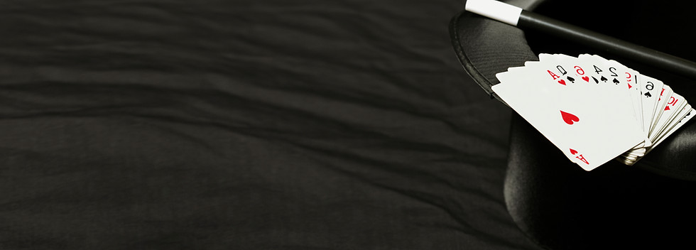 Chapeau Magique, Baguette et cartes