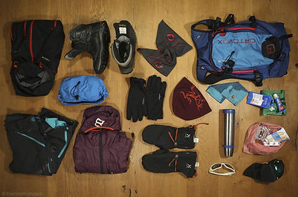 Was kommt mit auf Schneschuhtour Beispielbild von ErlebnisWandern