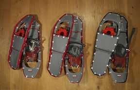 Beispielbild Mietmaterial Schneeschuhe MSR für alpine Unternehmungen oder für das Grobe Winter für Gäste von ErlebnisWandern