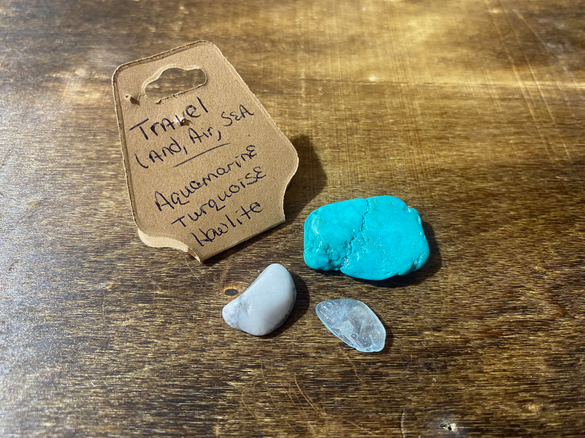 Travel/Driving/Flying - Intention Crystal Kit