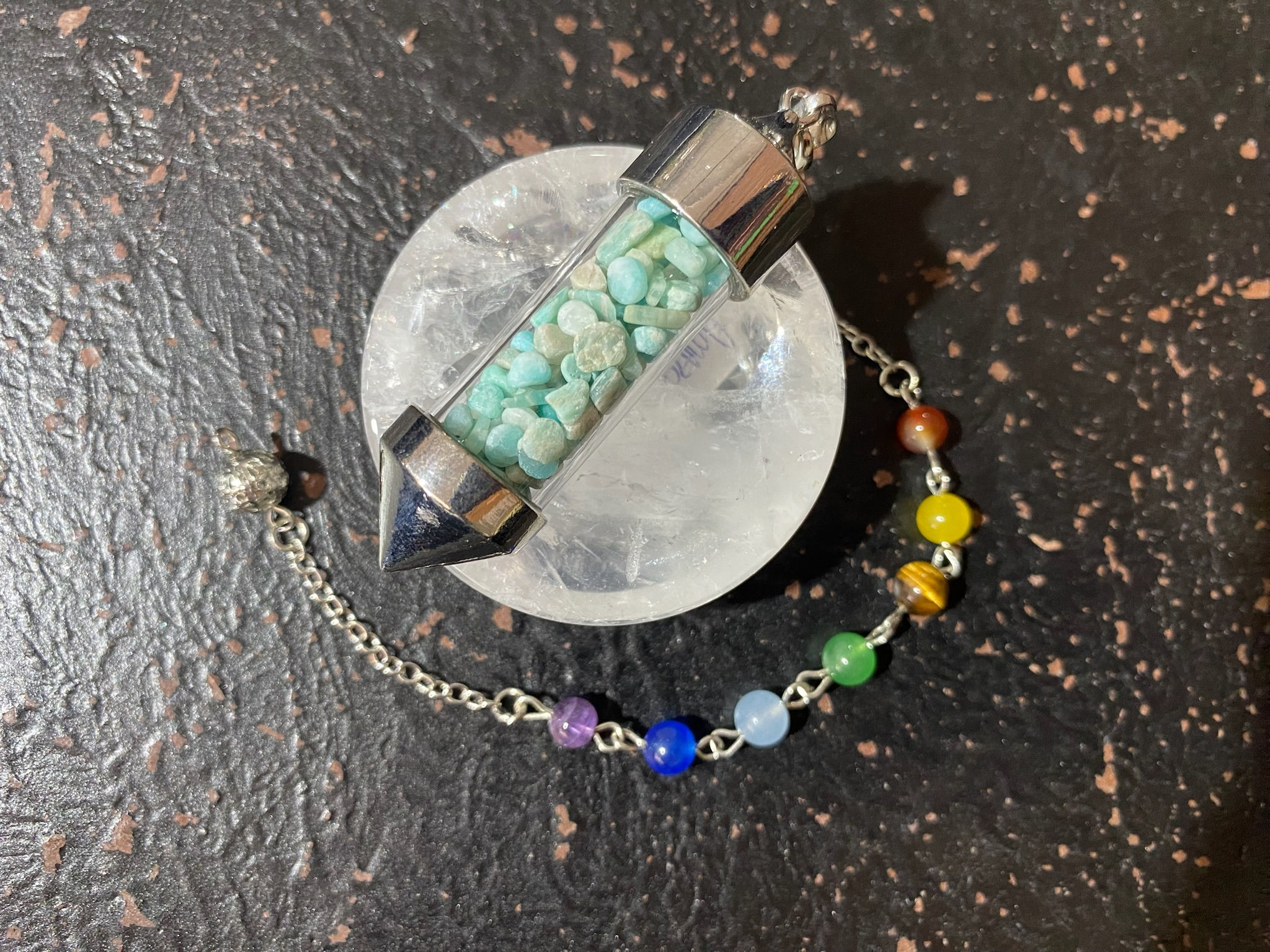 Amazonite - Pendulum - Chakra Beads