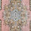 Miniaturbild: Handmade Persian wool Tabriz carpet medallion pink Mano