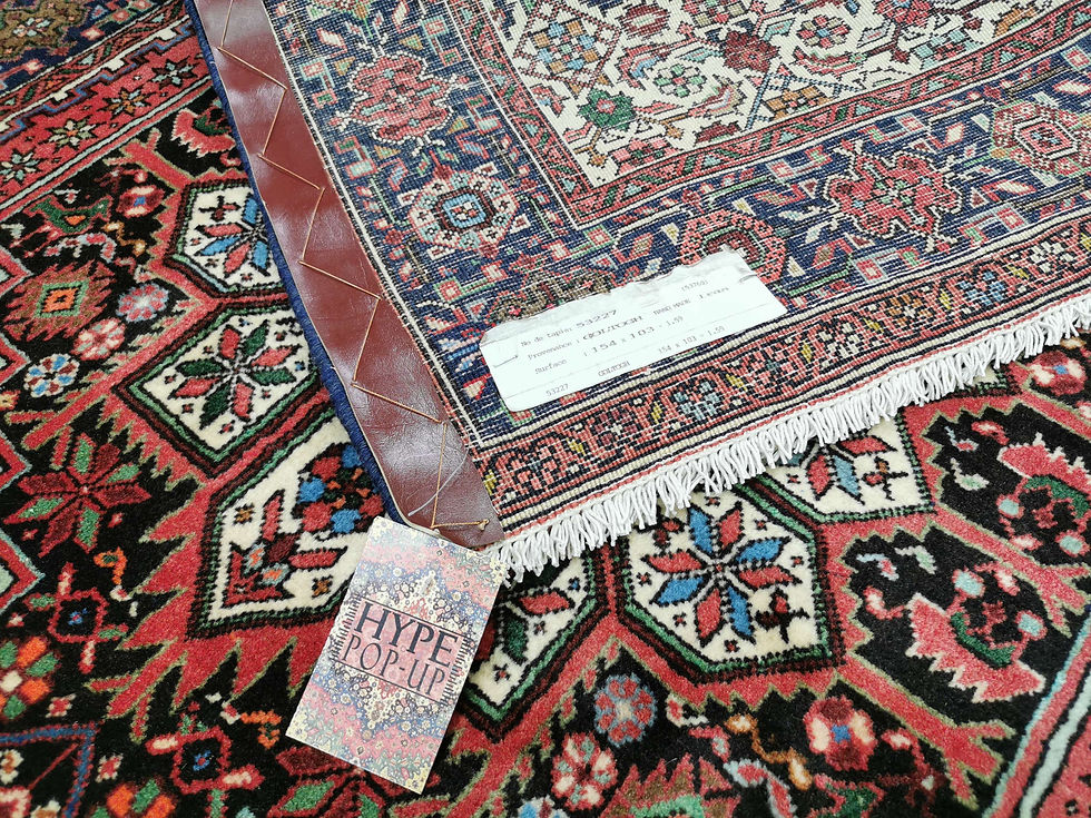 Miniatura: Handgeknoopt Perzisch Goltogh tapijt medallion fine