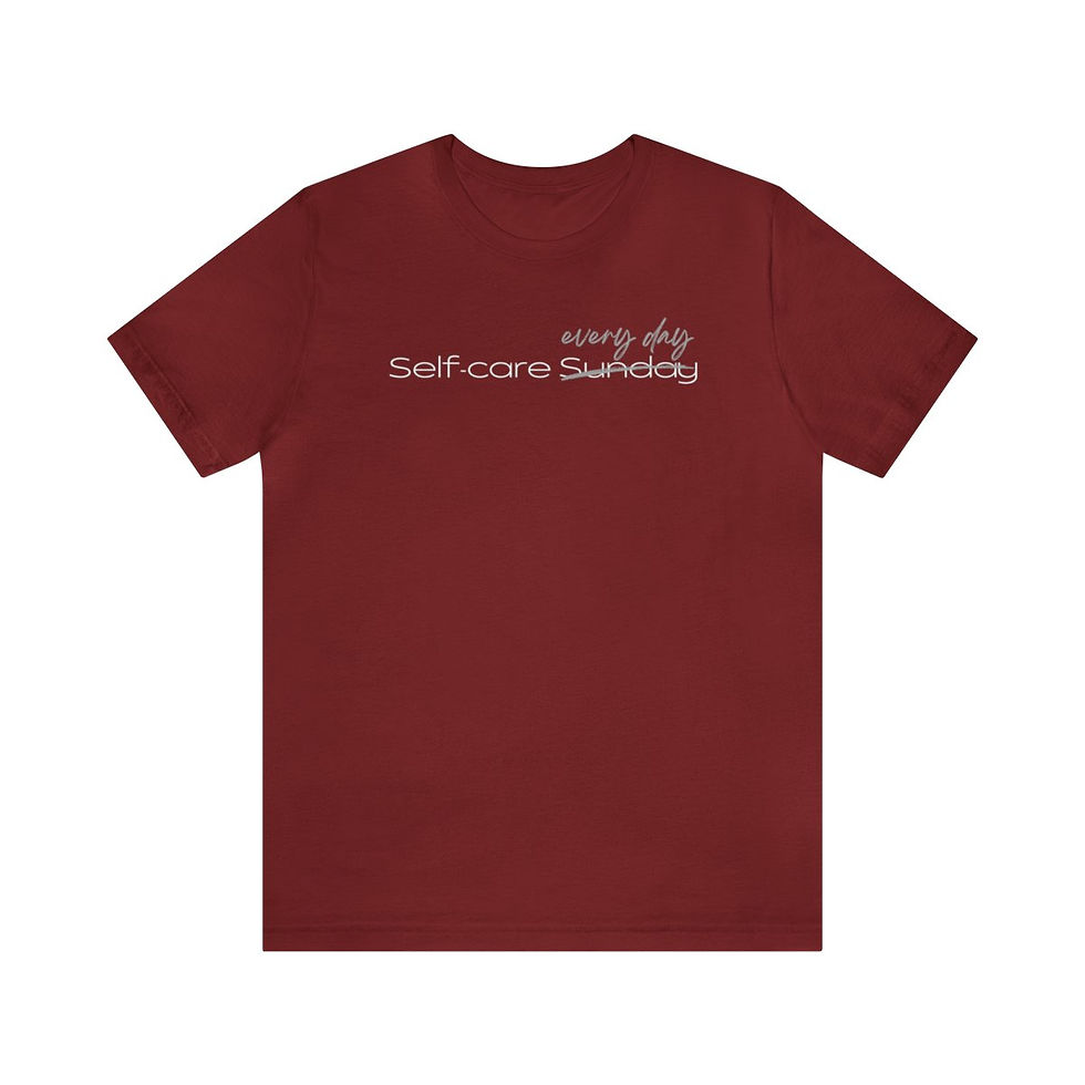 Thumbnail: Self-Care Every Day | Unisex Jersey Short Sleeve Tee