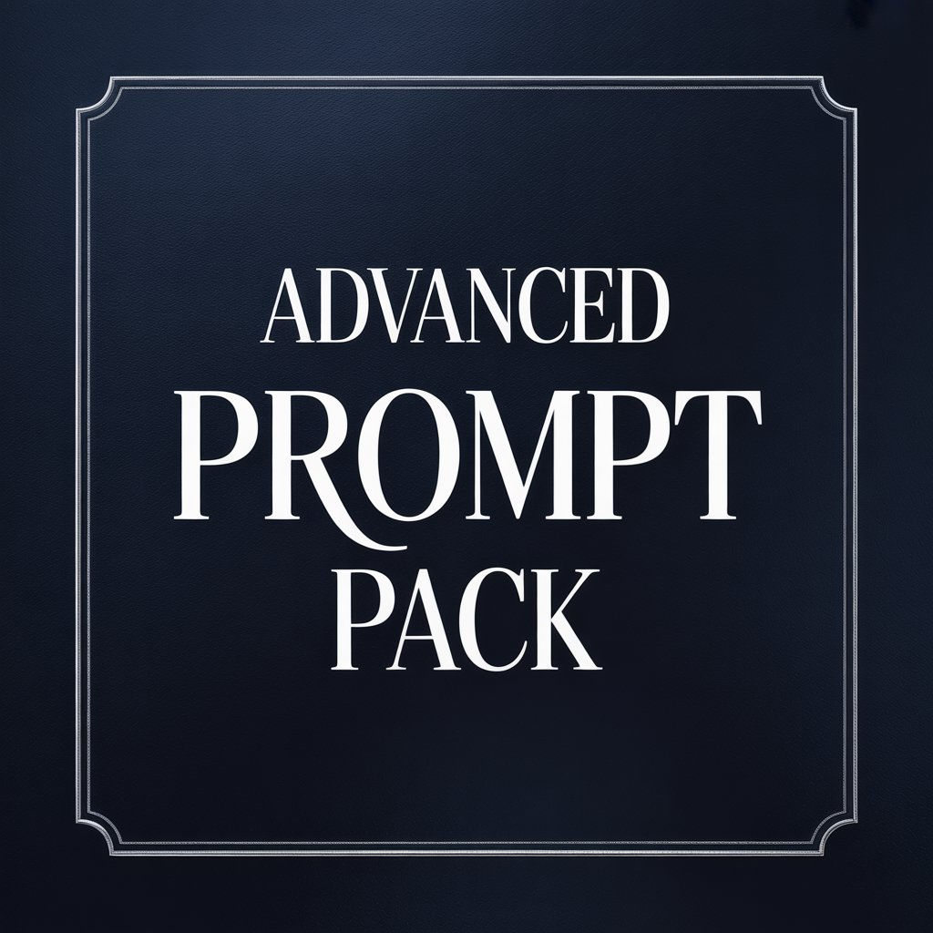 Advanced Wedding Prompt Pack