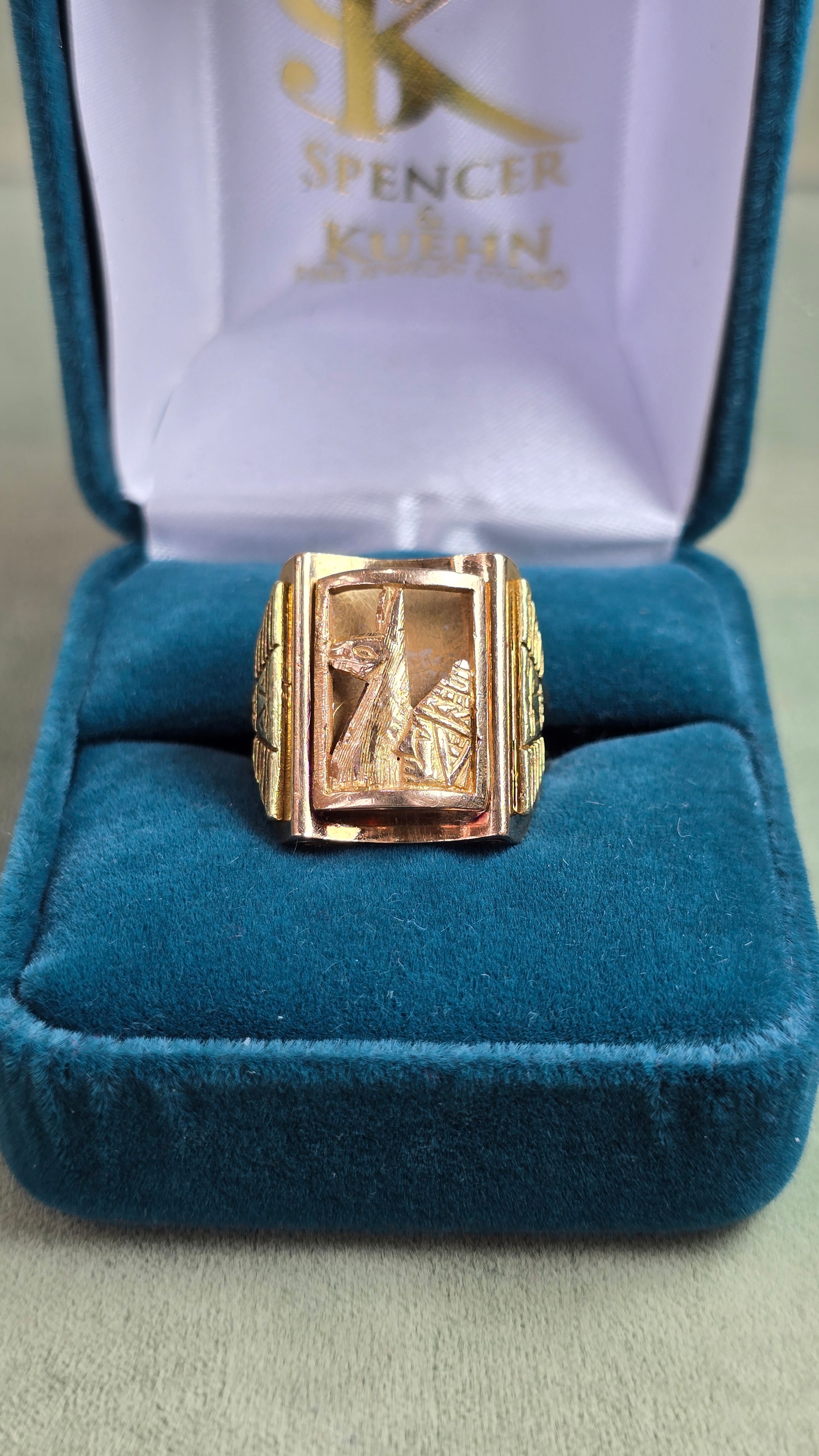 Estate Men's Peruvian Llama Ring
