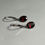 Thumbnail: Garnet Dangle Earrings