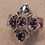 Miniaturbild: Estate 5 Stone Garnet Ring