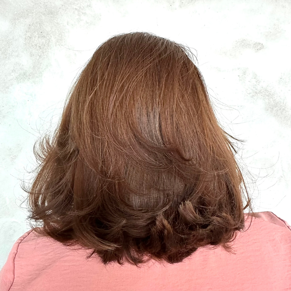 Precision haircut, color & blowout in Peoria AZ.