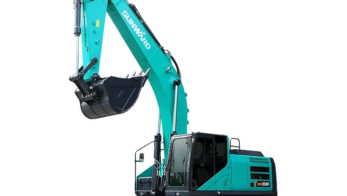 Sunward SWE 335F large excavator available from Squires Industrial in Saskatchewan