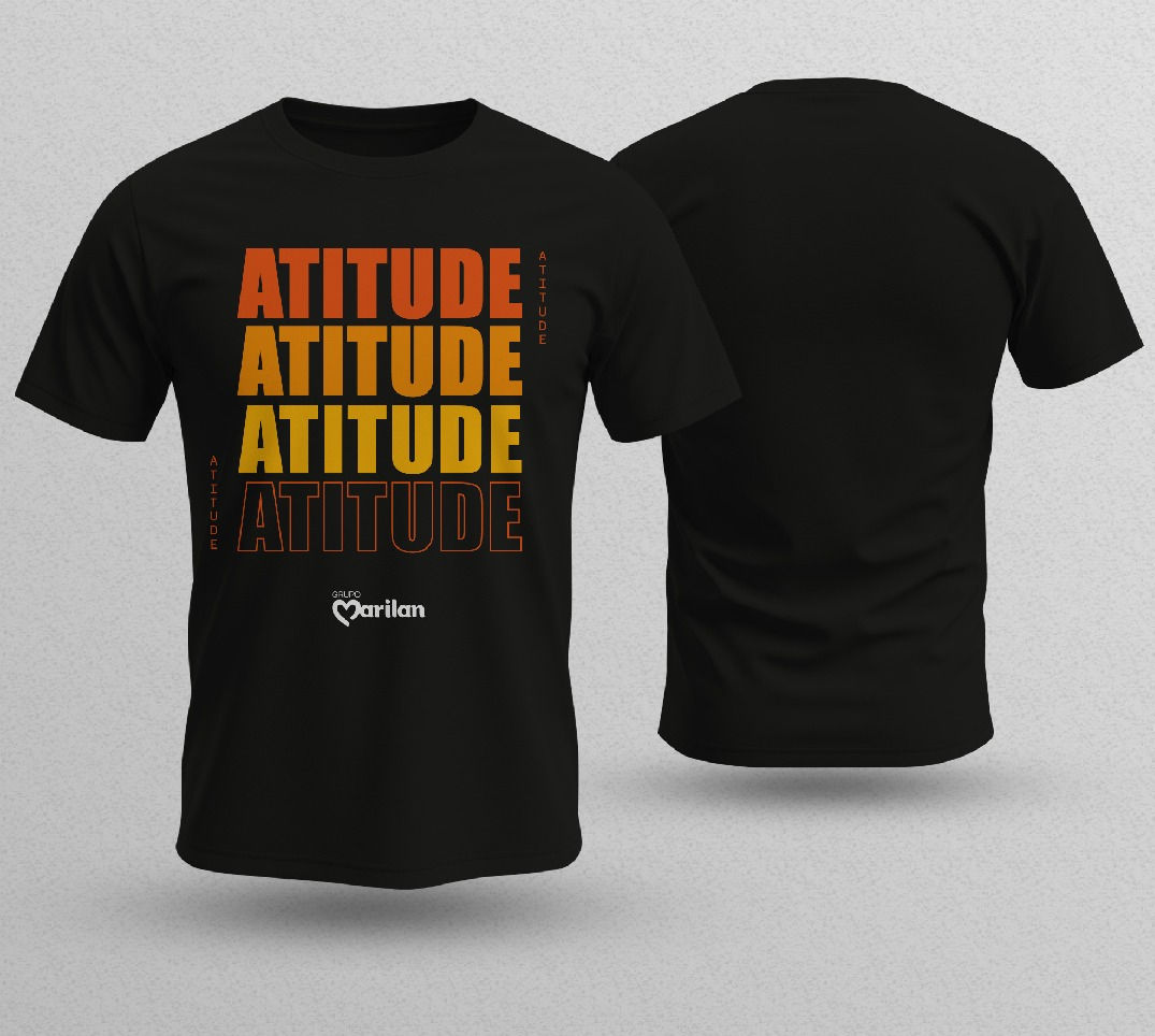 Camiseta Básica Preta Atitude